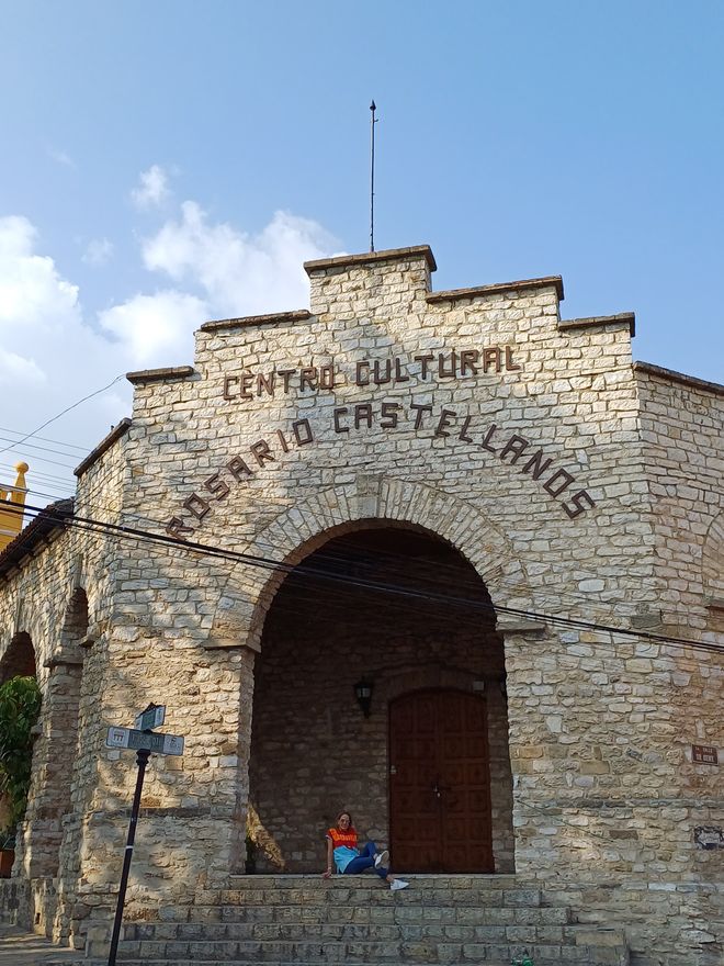 El Centro Cultural Rosario Castellanos, en Comitán